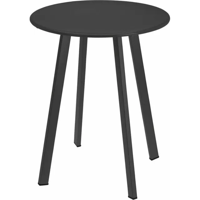 Pro Garden ProGarden - Bijzettafel - 40x49 - cm - mat - donkergrijs