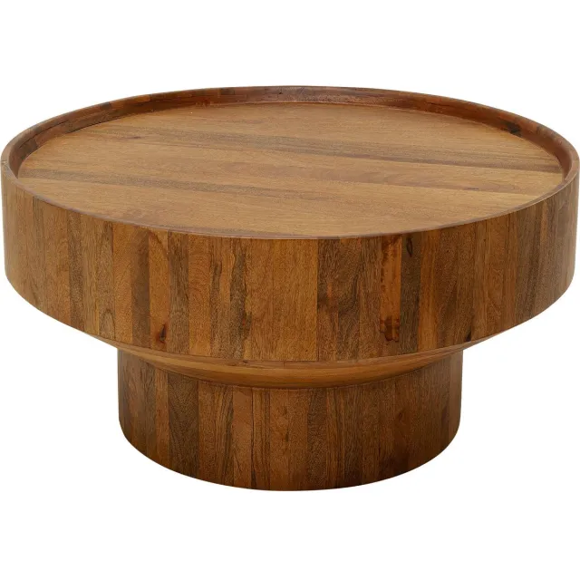 Kare Design Salontafel Tessa Ø80cm Kare Design Hout