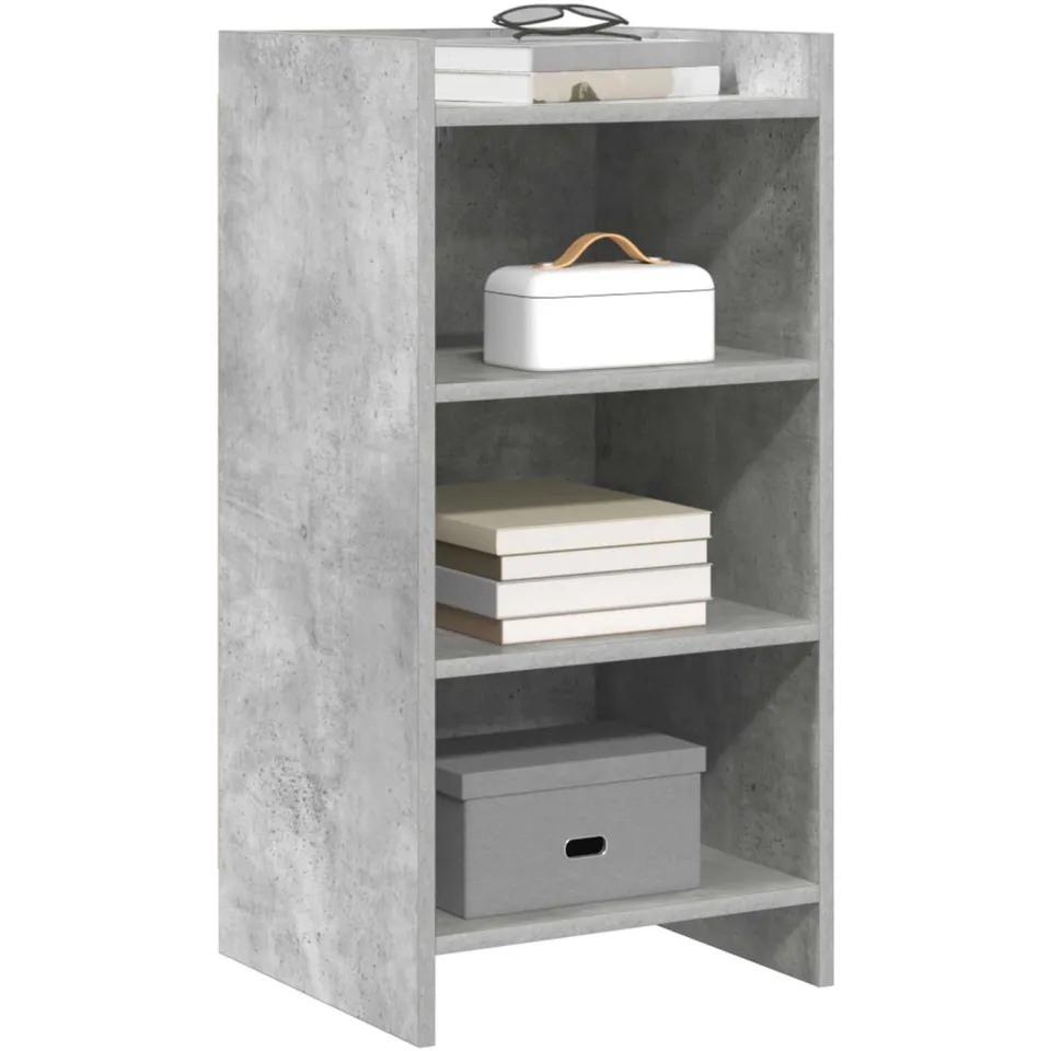 vidaXL Dressoir Betongrijs 40 x 36 x 80 cm Bewerkt hout grijs