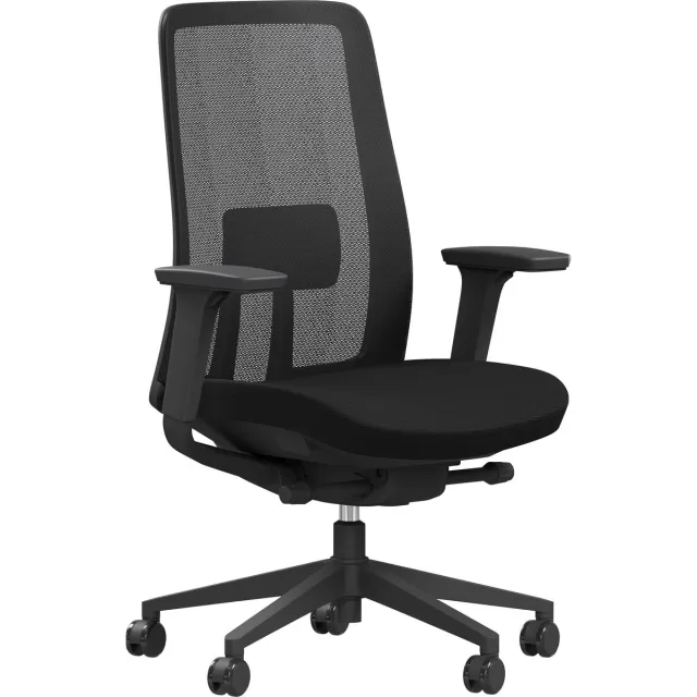 ERGONICE K10 Ergonomische Bureaustoel – EN-1335 Gecertificeerd Zwart