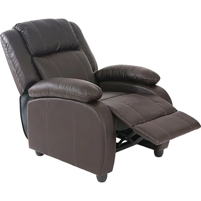 Cosmo Casa TV Fauteuil - Relax Fauteuil - Lig Fauteuil - Kunstleer - Koffie