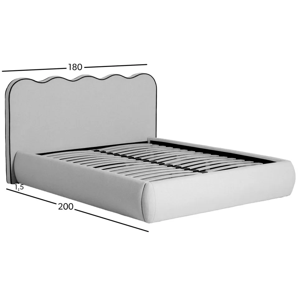 NOUS Living Studio LIVIT bed Talulah beige, foto 3