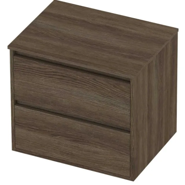 Proline Deck Badmeubelset Greeploos Symmetrisch Kader 60x46x54 cm Vital Oak Eiken