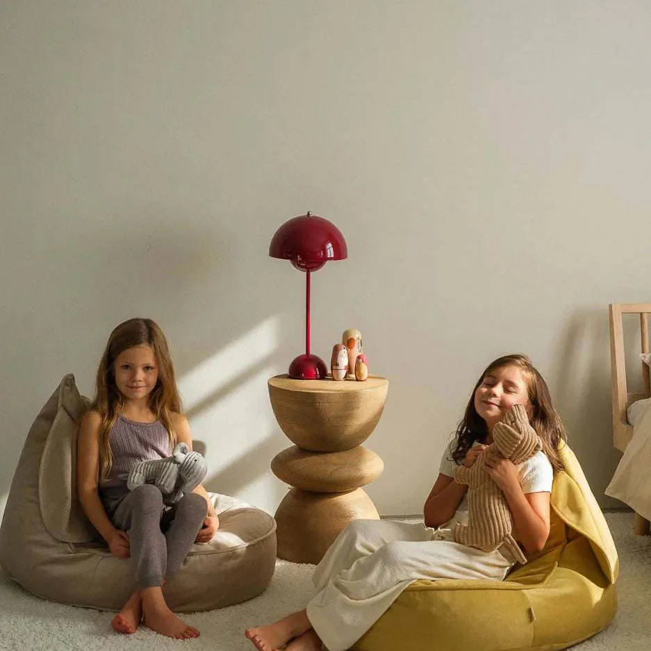 Wigiwama Vergrijsd Beige Konijnenzitzak, foto 3
