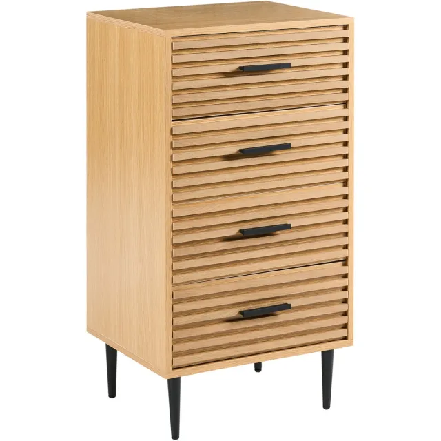 Beliani KEITH - Ladekast - Lichtbruin - MDF