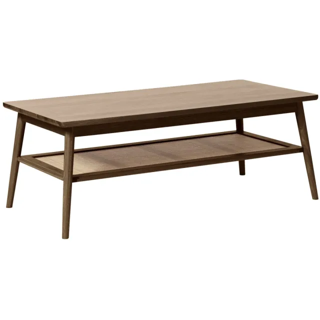 Giga Living Salontafel Barrali Smoked Eiken 60x120cm - Giga Living Gerookt Eiken