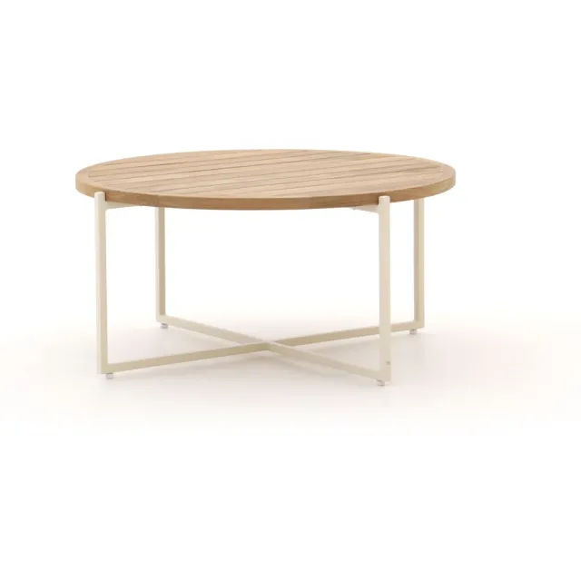 Apple Bee Condor lounge tuintafel ø 94cm (h: 44) Grijs