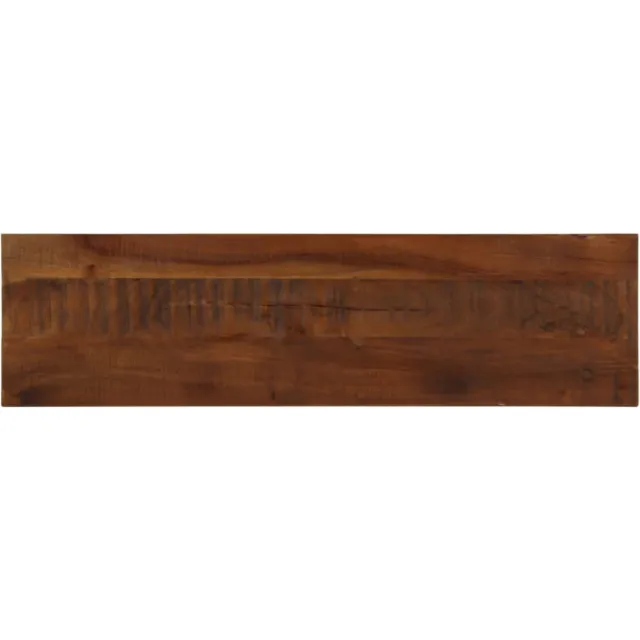 vidaXL Tafelblad rechthoekig 120x30x3,8 cm massief gerecycled hout Bruin