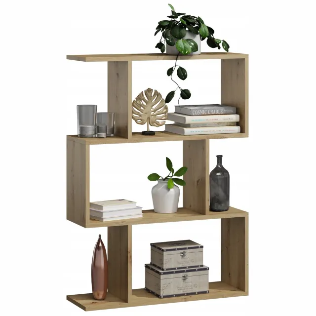 Per La Vita Bask 3 - Boekenkast - Artisan eiken - Staand