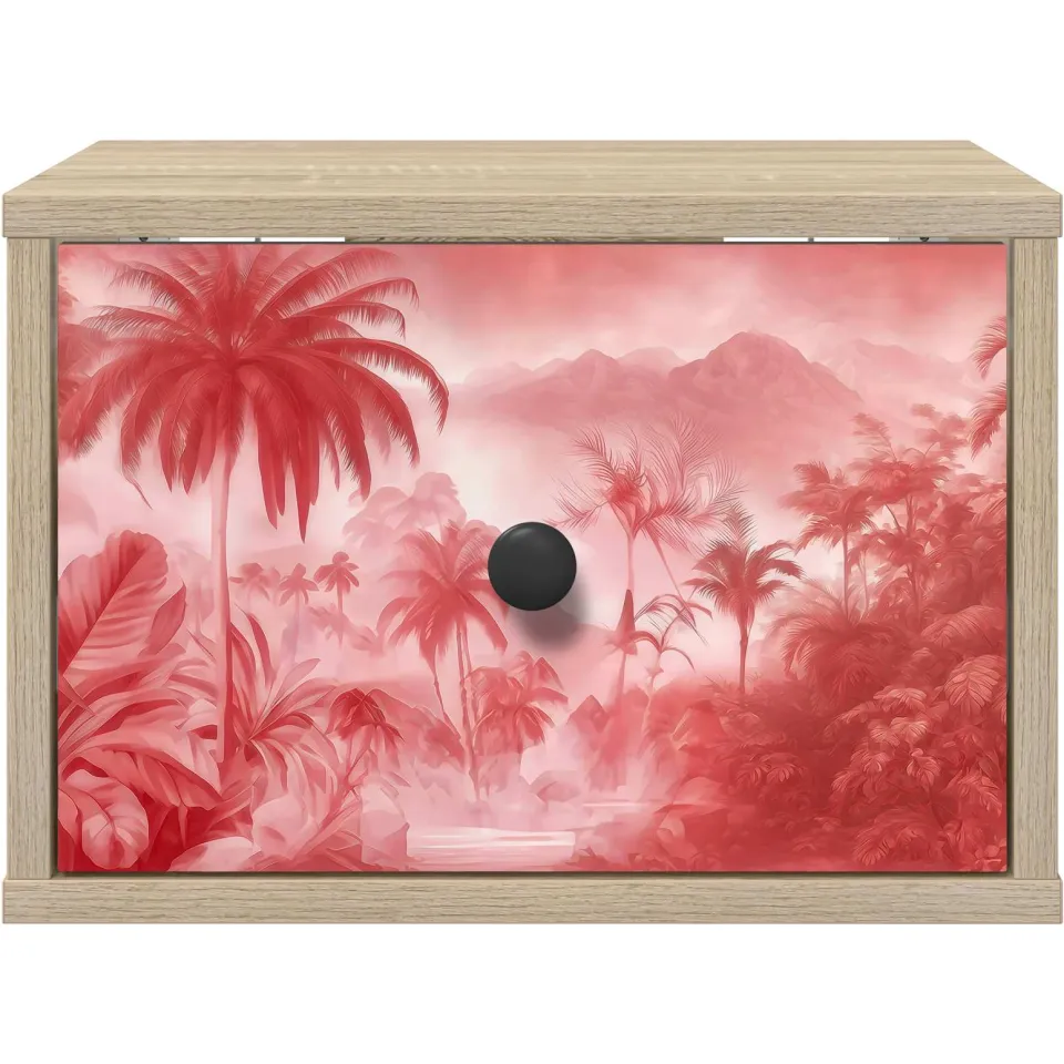 vidaXL Wandkastje AACHEN Sonoma Eiken 36 x 33 x 25 cm Bewerkt hout, foto 4