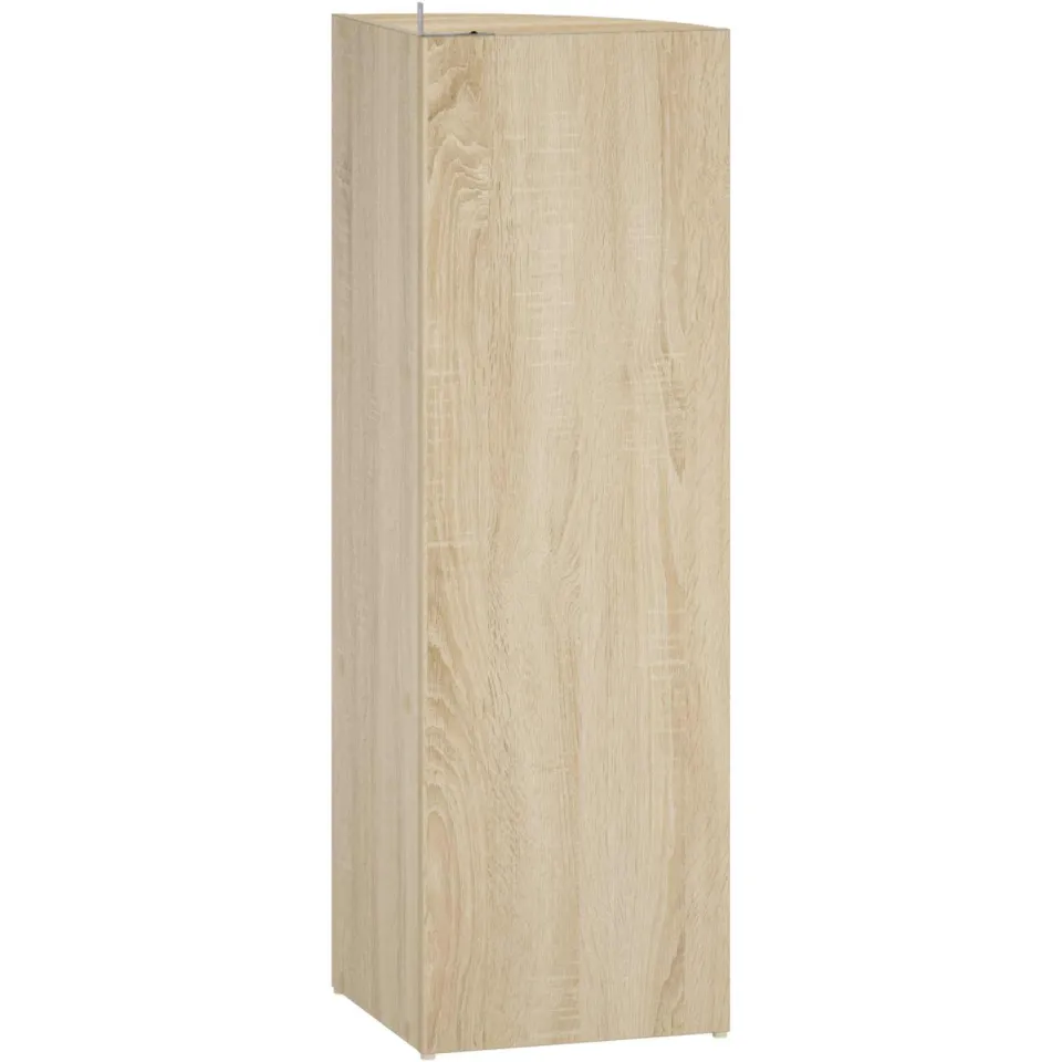 vidaXL Hoekplank 3-laags 41,5 x 41,5 x 107,5 cm Bewerkt hout bruin, foto 4