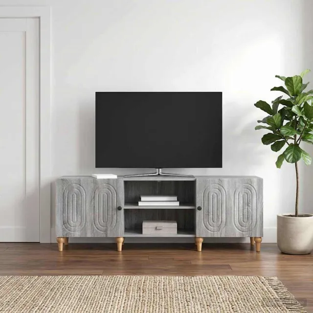 vidaXL TV-kast 150 x 31 x 50 cm Grijs sonoma Bewerkt hout