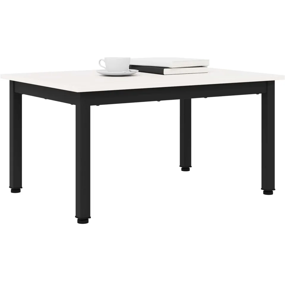 vidaXL Salontafel Wit 70 x 50 x 36 cm Massief grenenhout