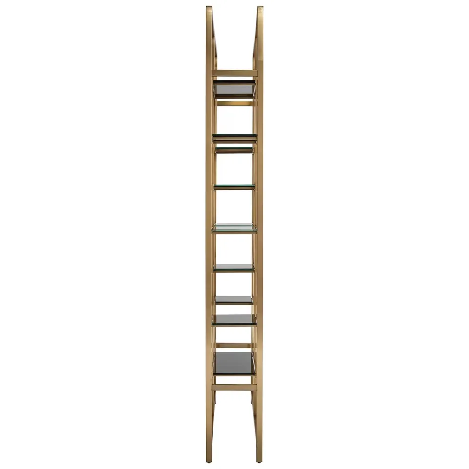 Richmond Interiors wandkast Magnus brushed gold, foto 3