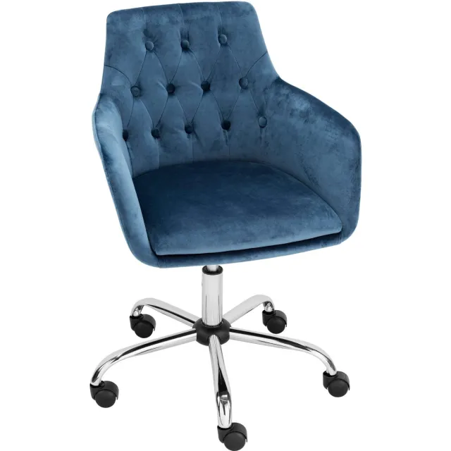 Notio Living Perry-Bureaustoel Blauw
