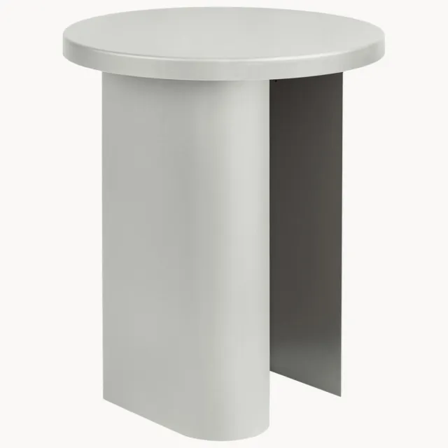noo.ma Ronde bijzettafel Sato Grijs
