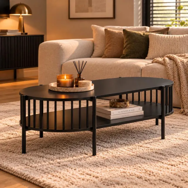 Lifa Living Salontafel Hoxton zwart, foto 2