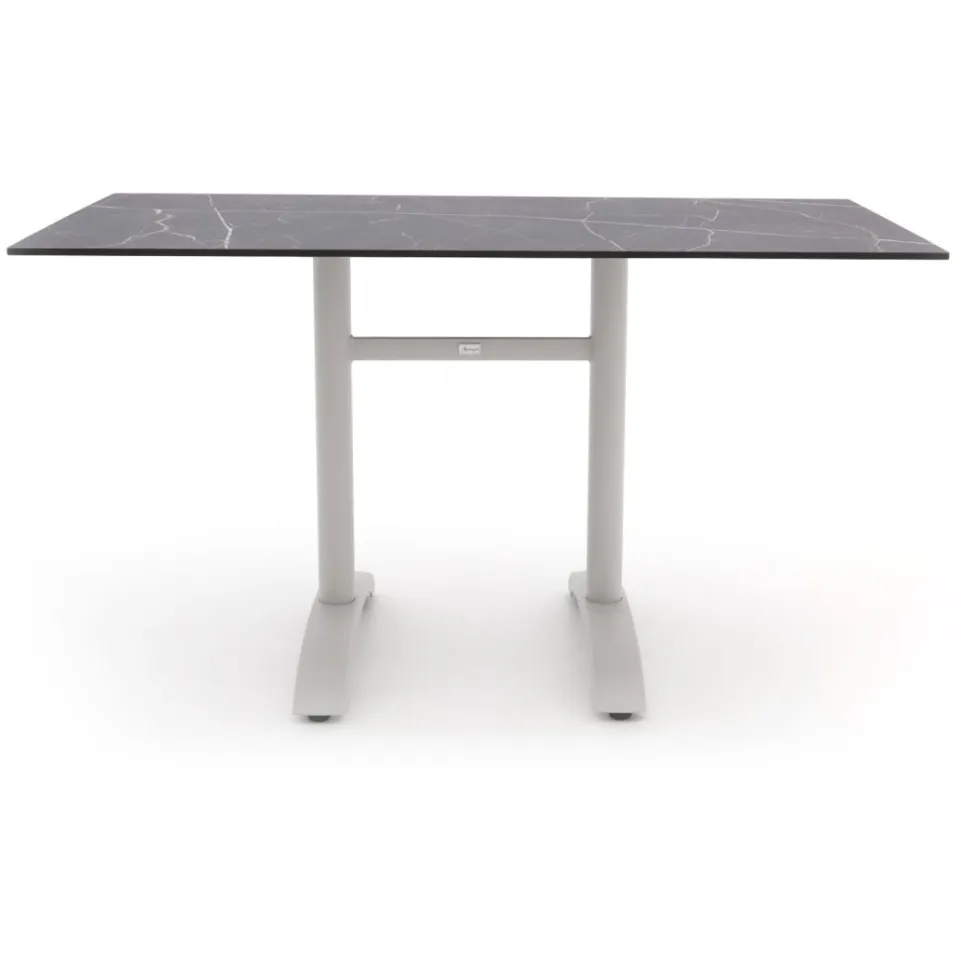 Bellagio tuinmeubelen Bellagio Lisio tuintafel 140x80x73cm wit, foto 3