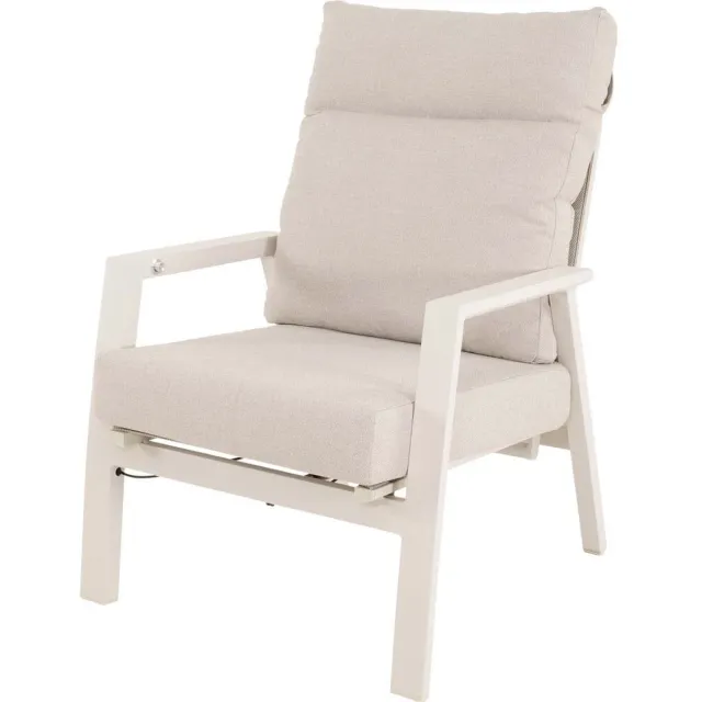 LES Ohio loungestoel - creme