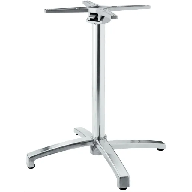 Vega Tafelzuil voor buiten Taipa inklapbaar; 66x66x72 cm (BxLxH); zilver