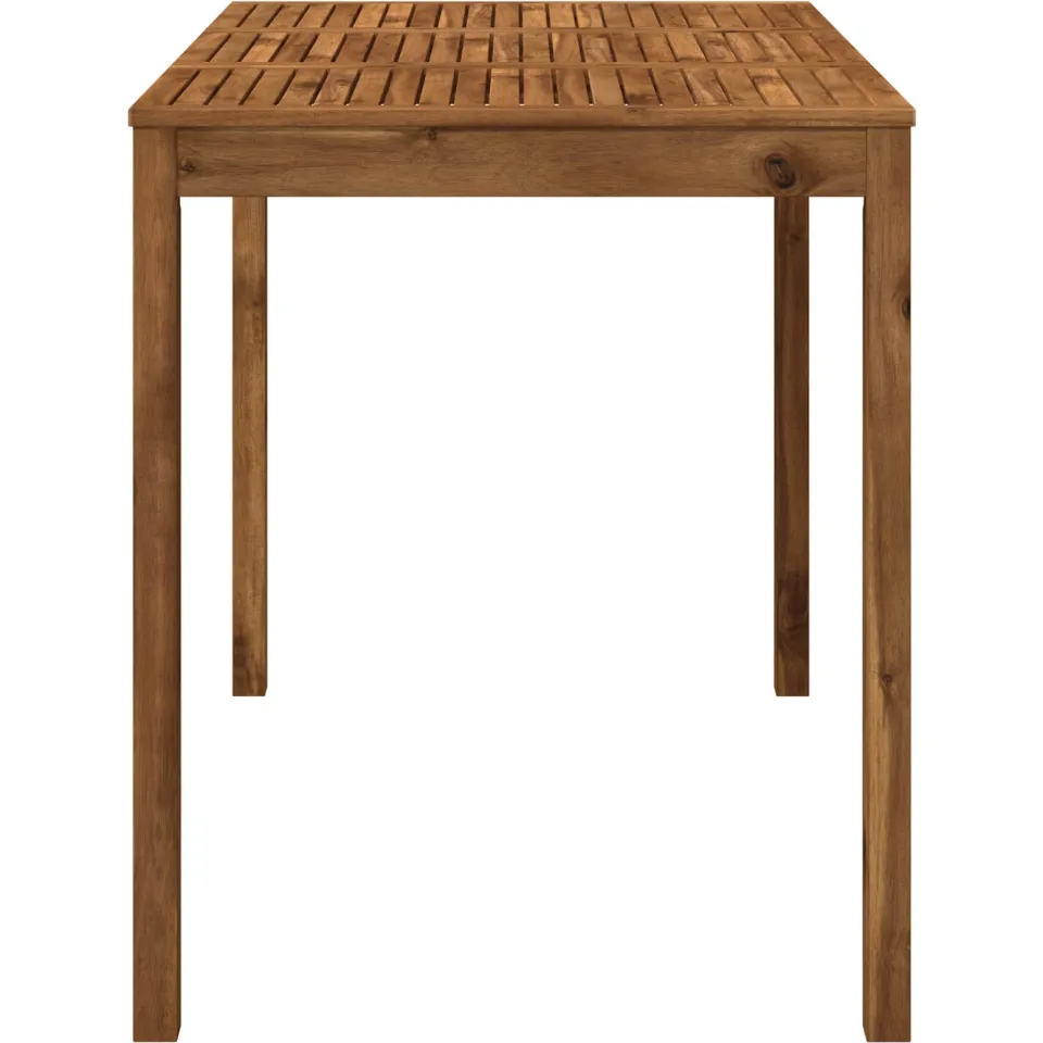vidaXL Tuinbar Tafel LAREN Naturel 147 x 88,5 x 105 cm, foto 4