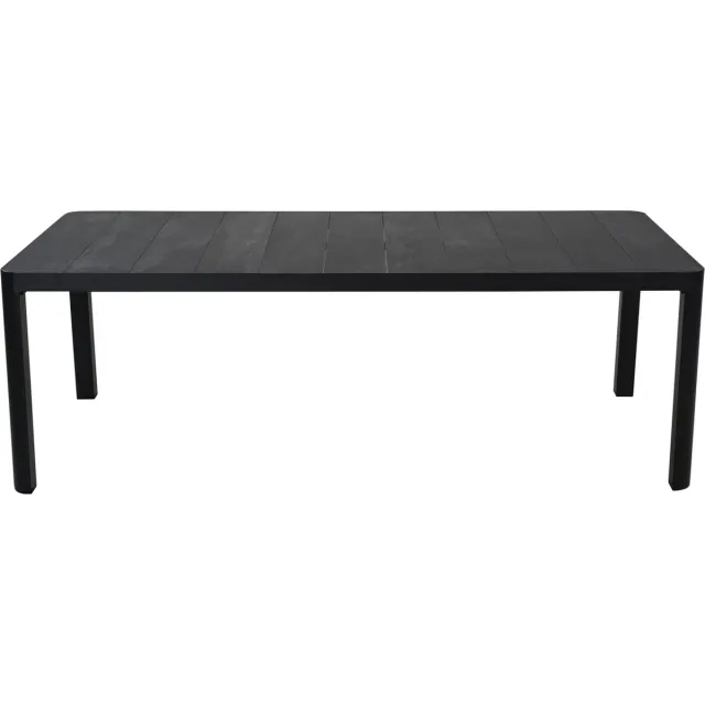 Lesliliving Tuintafel buiten Castilla 2.0 220x100cm Lesli Living antraciet