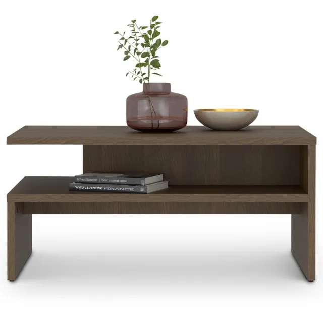 IDIMEX Salontafel PAULINA 90 x 60 cm - Dunin-eik bruin