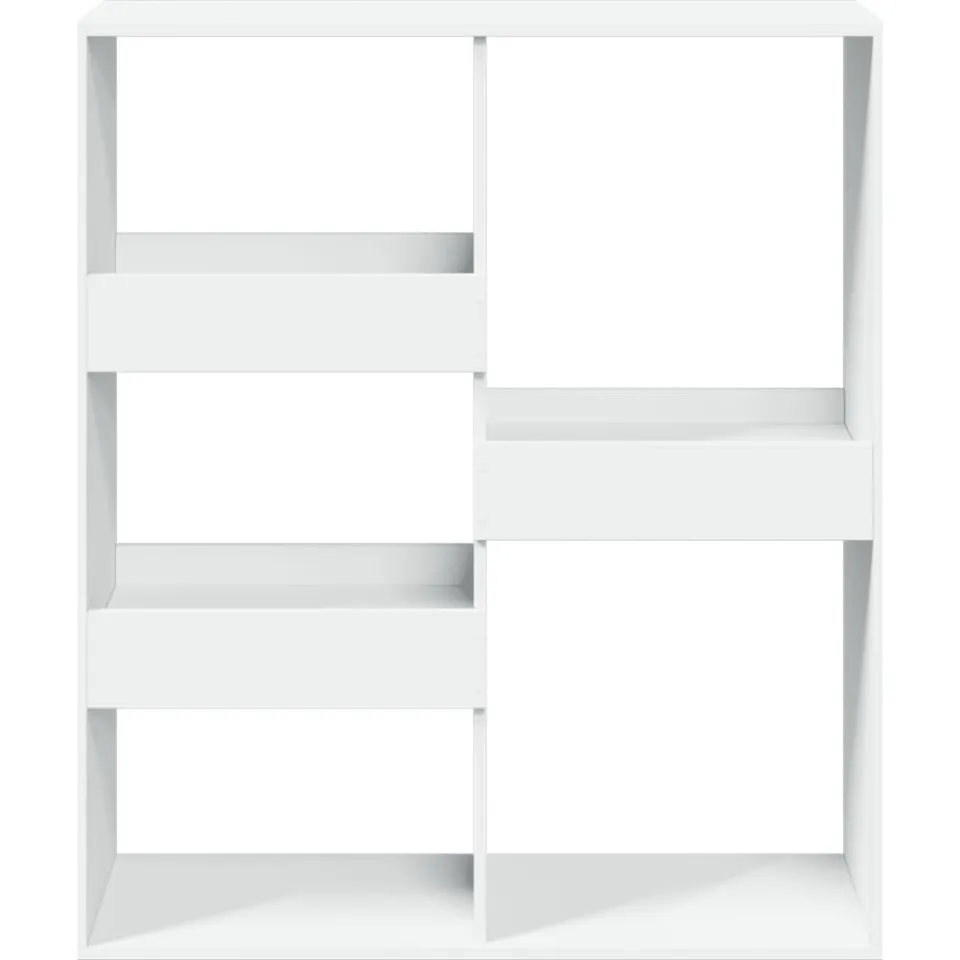 vidaXL Boekenkast / kamerscherm 100x33x115 cm wit
