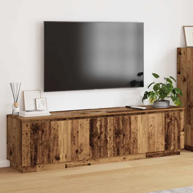 vidaXL TV-kast 180 x 38 x 49 cm Oud Hout Bewerkt hout bruin, foto 2