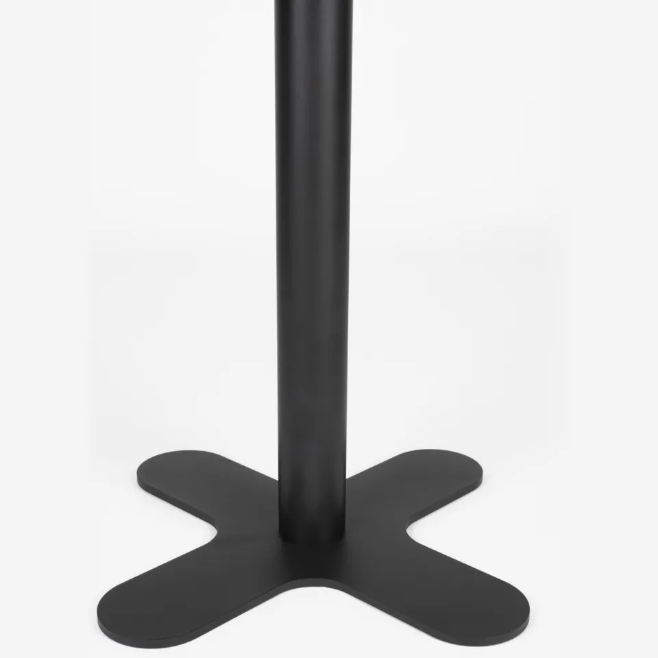 ZILT Ronde Bistrotafel 'Yusuf' 80cm, kleur Zwart, foto 4