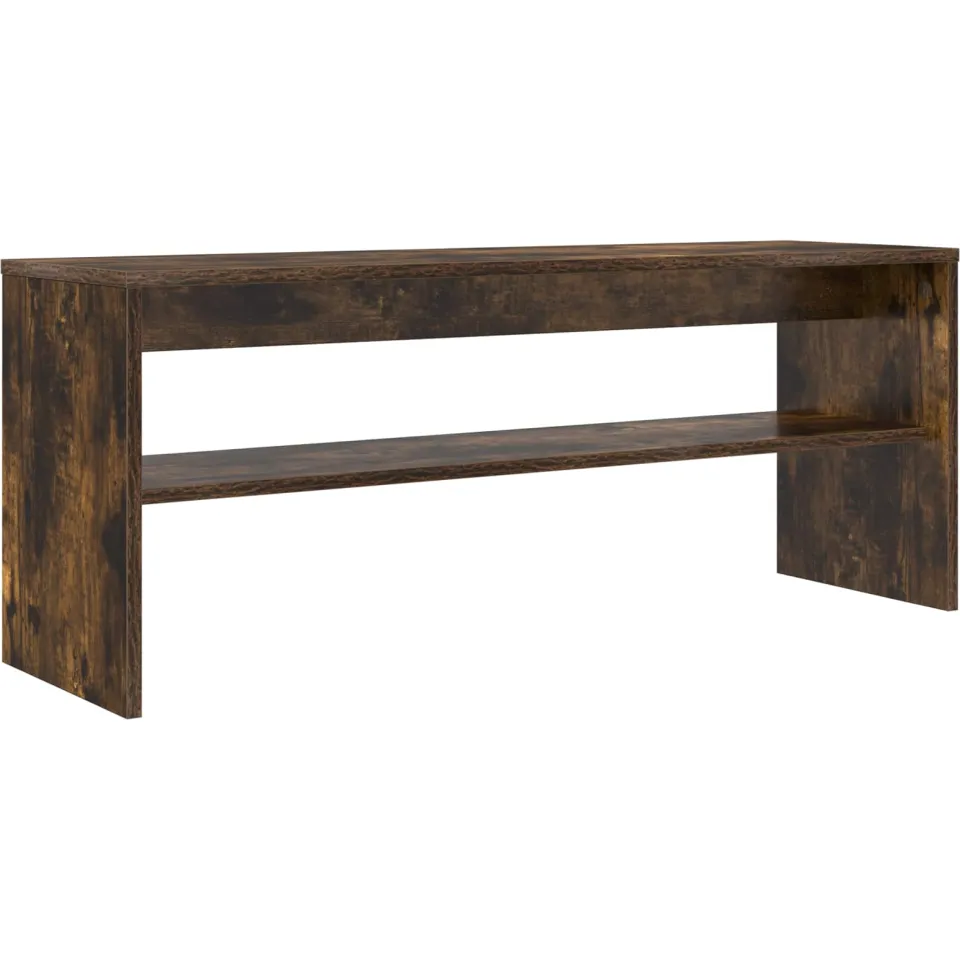 vidaXL TV-kast 100 x 30 x 40 cm Gerookt eiken Bewerkt hout, foto 3