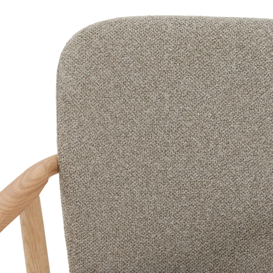 NOUS Living Alien eetkamerstoel taupe, foto 7