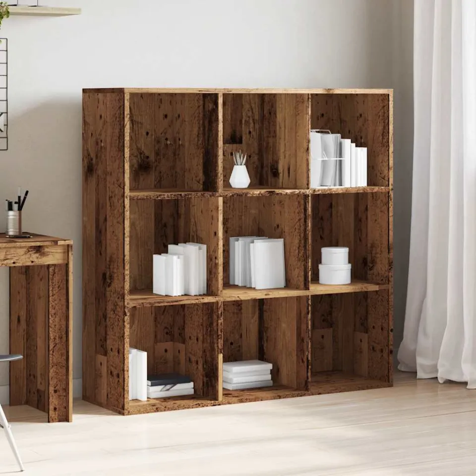 vidaXL Boekenkast 98x29x97,5 cm oud houtkleurig bruin, foto 2