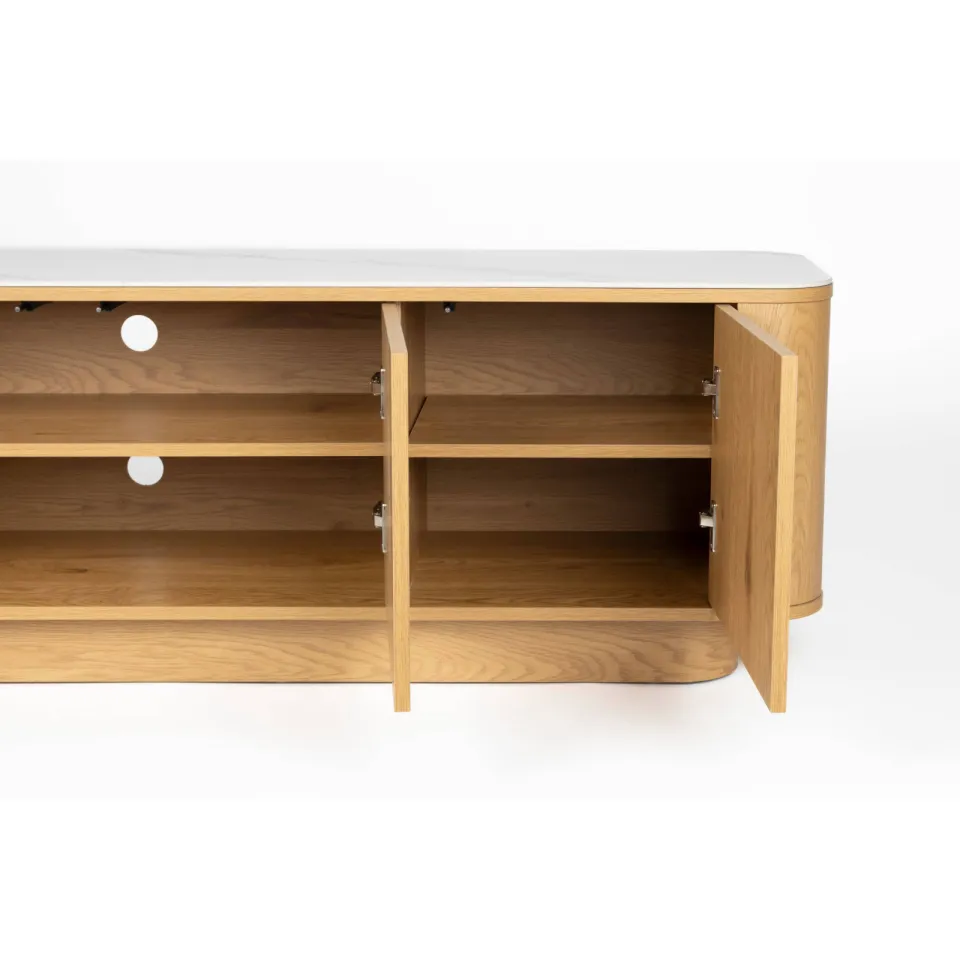 Housecraft Living Almira dressoir laag 180 cm naturel, foto 2