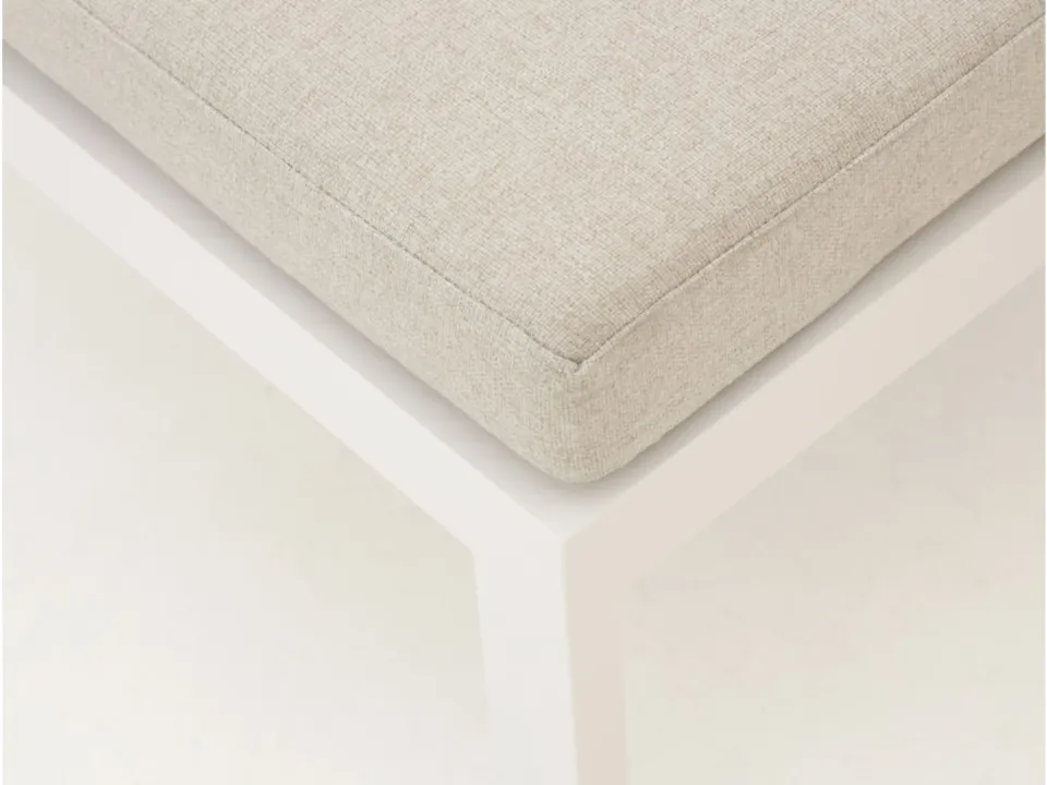 Manifesto Furniture Manifesto Alzano lounge voetenbank 78x78cm wit, foto 4