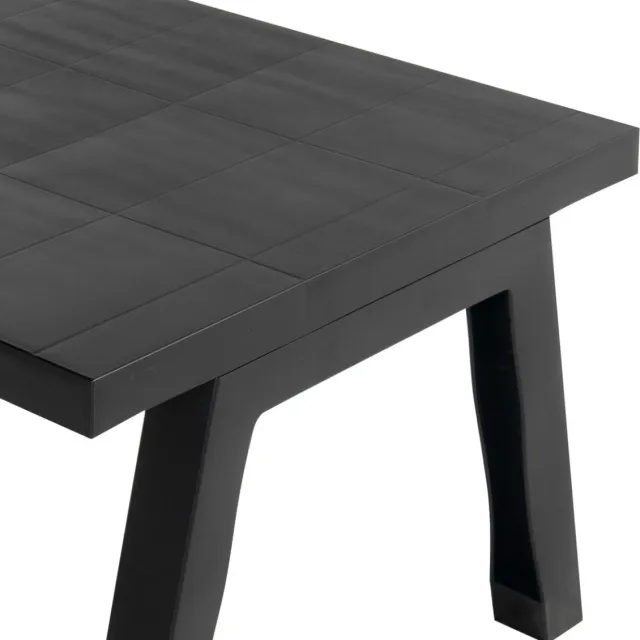 Hartman Ibiza Salontafel - B60 X D60 X H43 Cm - Antraciet Kunststof