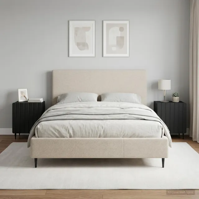 vidaXL Nachtkastje 2 st Zwart 43 x 34,5 x 52 cm Bewerkt hout, foto 2