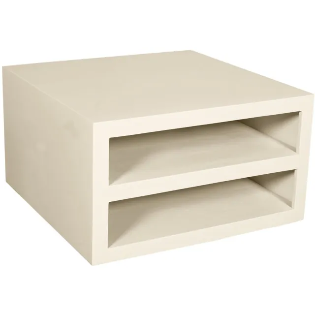 Starfurn Salontafel Brussel - Zandkleur Hout - 80x80x40cm