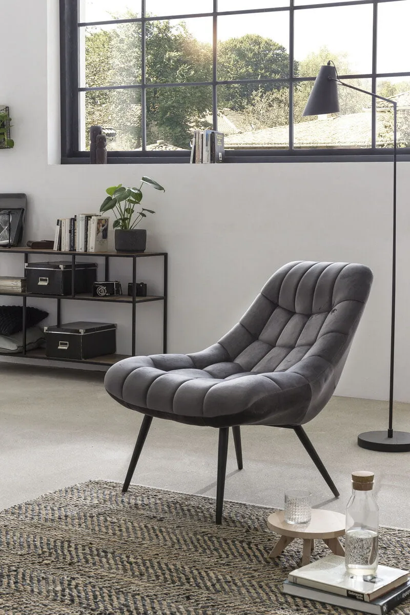 Fauteuil Stijn grijs, foto 6