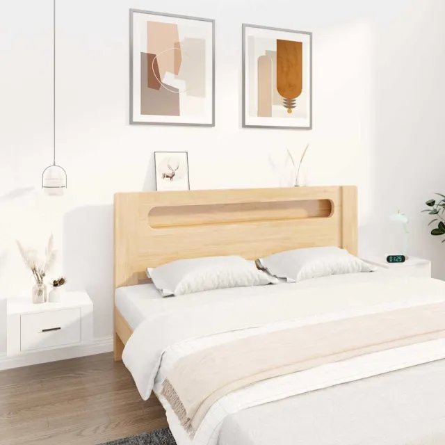vidaXL Nachtkastjes 2 st wandgemonteerd 50x36x25 cm hoogglans wit, foto 2