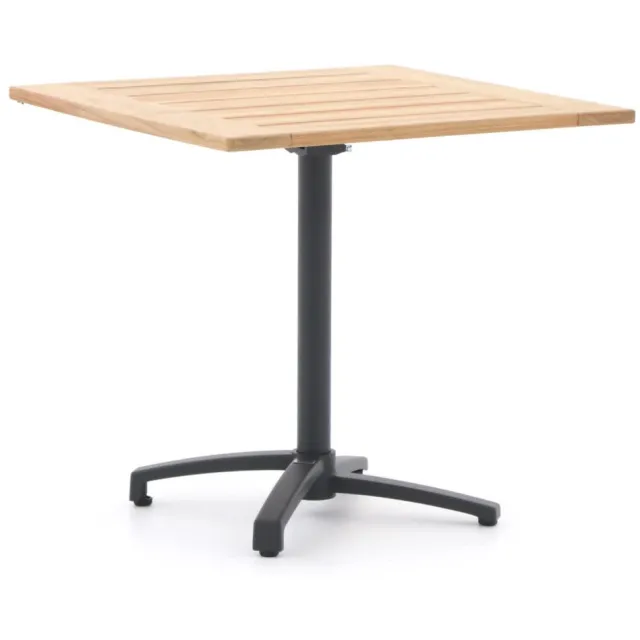 Bellagio tuinmeubelen Bellagio Canzo klaptafel 80x80x75cm Bruin