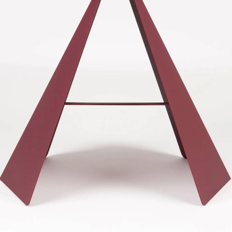 Zuiver Foldy bijzettafel rood, foto 5