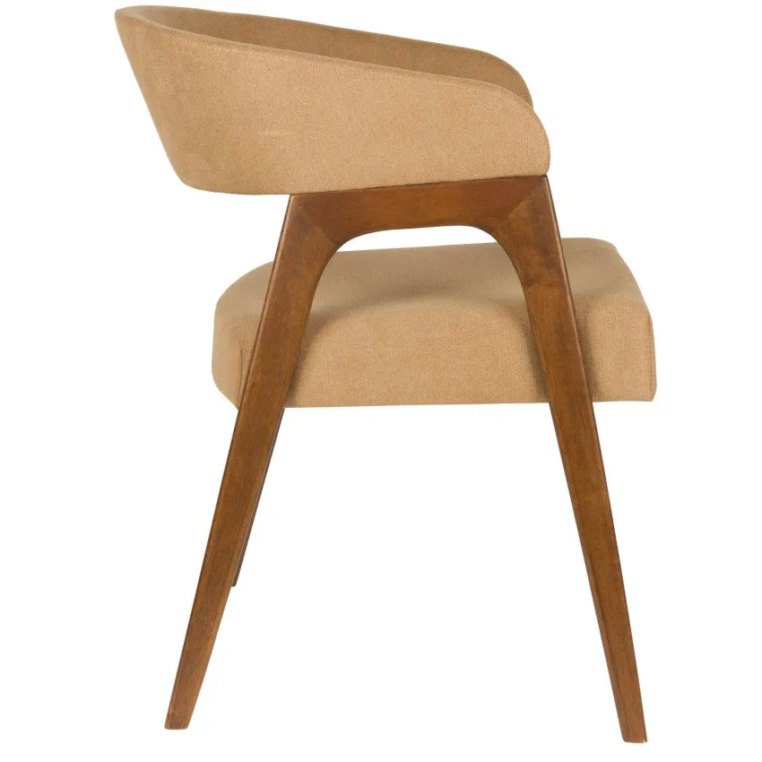 Dutchbone Adamello eetkamerstoel beige, foto 3