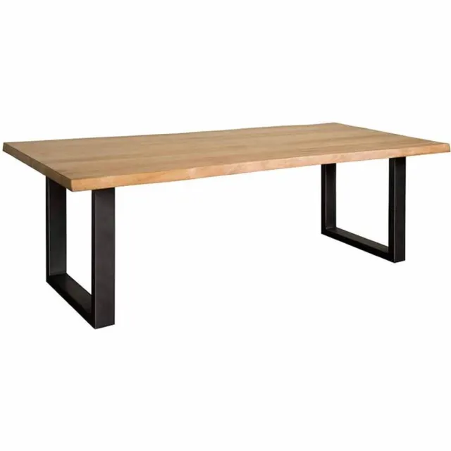 Tower Living Eettafel Ultimo - Rechthoek Naturel Hout - 240x100x78cm