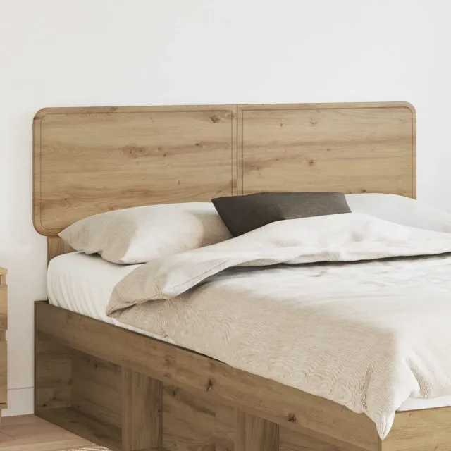 vidaXL Hoofdbord Artisan Eiken Bewerkt hout Bruin