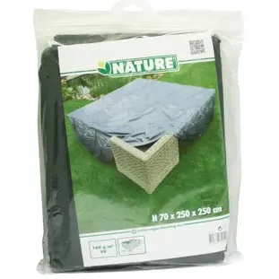 Nature Beschermhoes Voor Loungeset Antraciet Pe 100 G/m² 70x250x250cm, foto 3