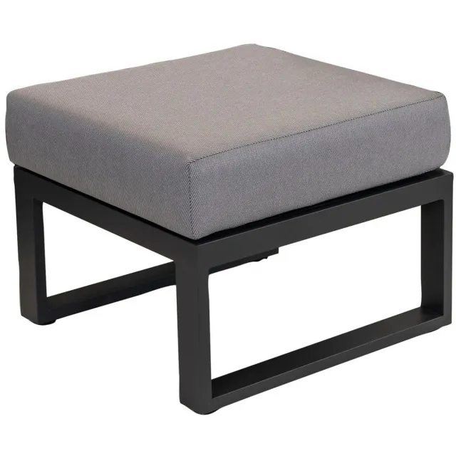 LES Tormenta lounge hocker - grijs/zwart