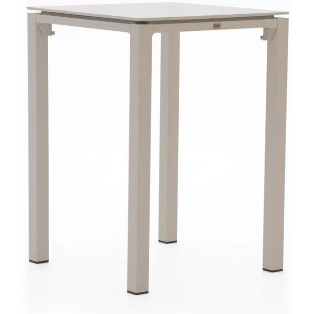 Bellagio tuinmeubelen Bellagio Trecenta bartafel 75x75x105cm Taupe
