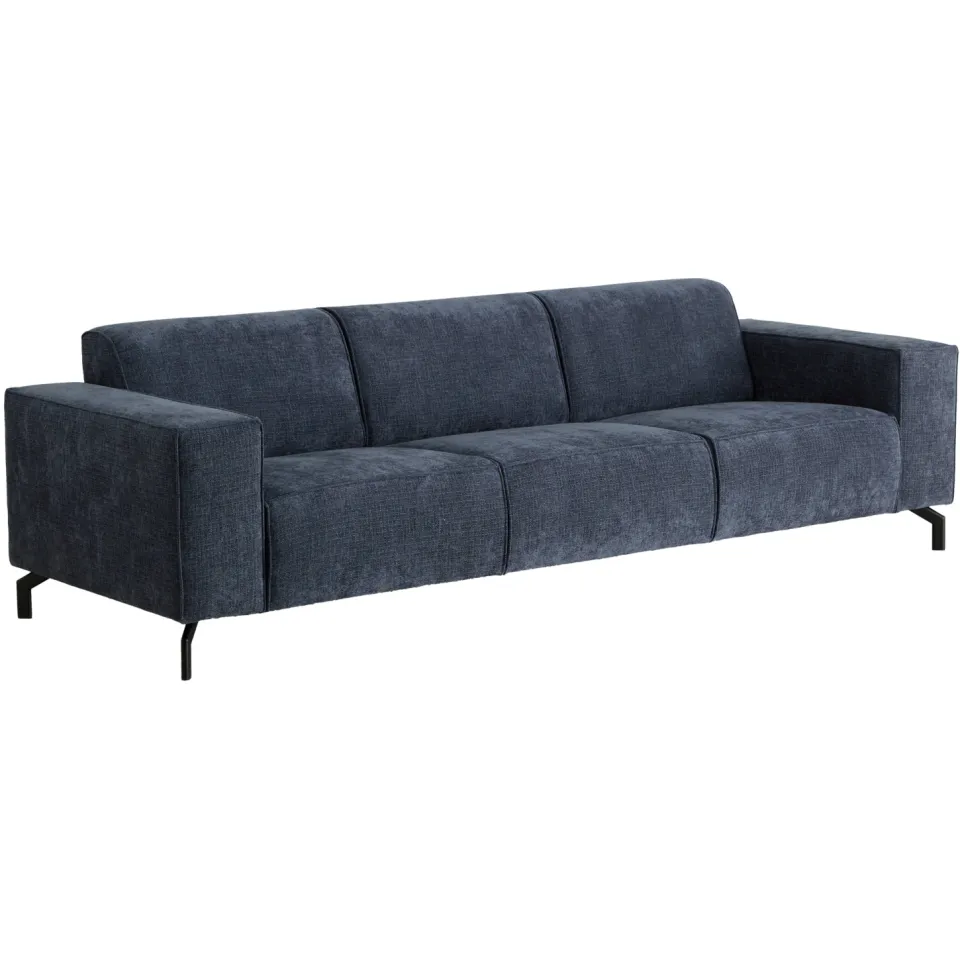 NOUS Living 3-zitsbank Brent blauw
