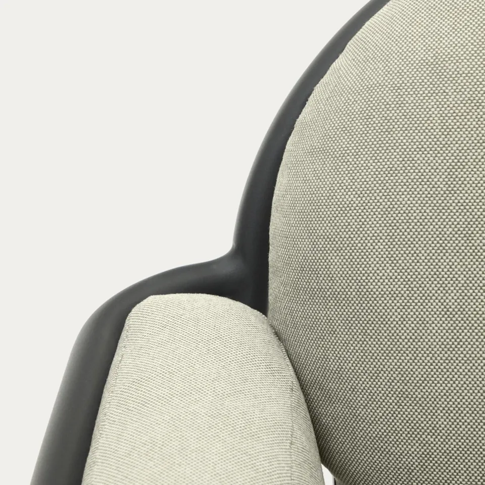 Kave Home Joncols outdoor fauteuil grijs, foto 8